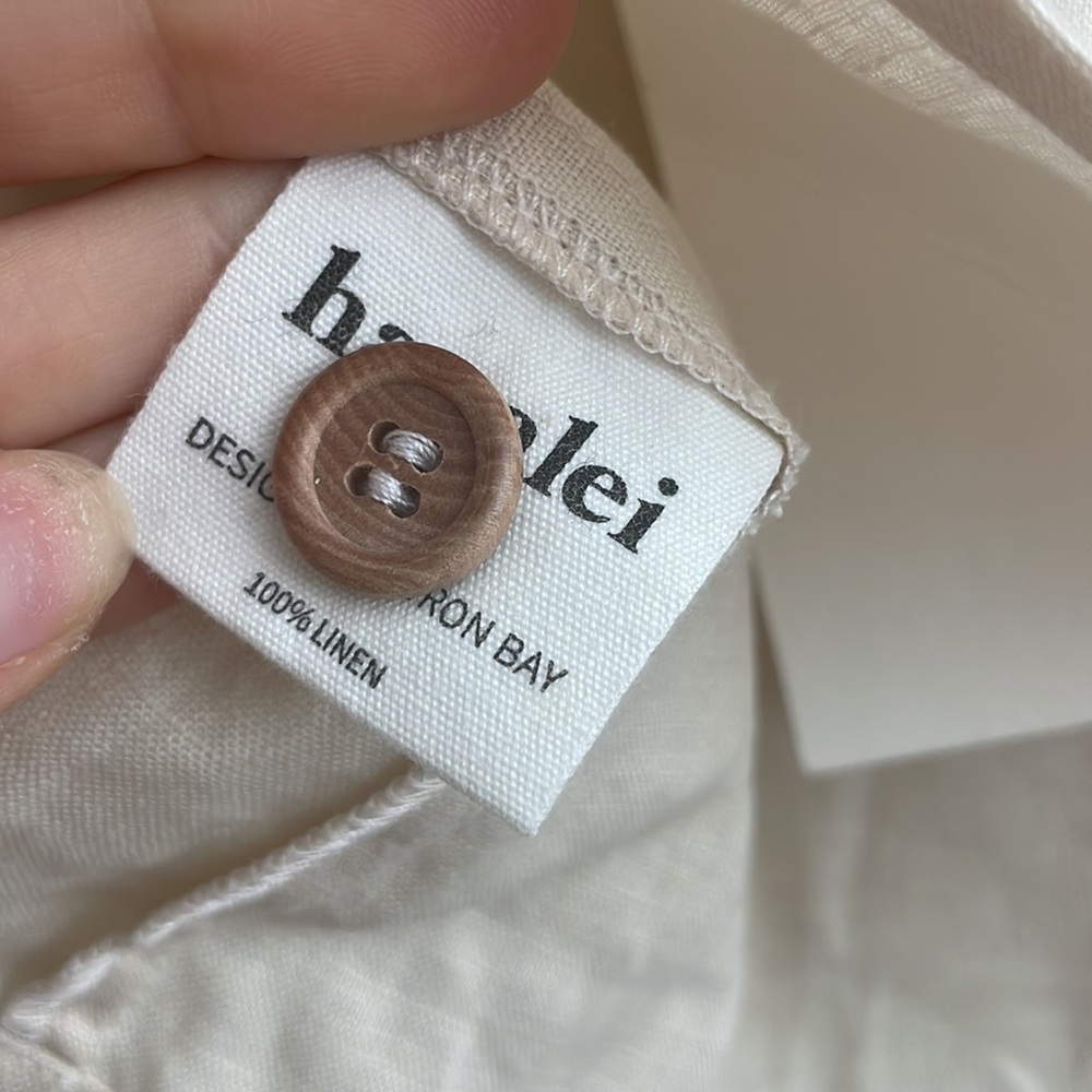 Hanalei Mali linen top XS - Picture 14 of 16